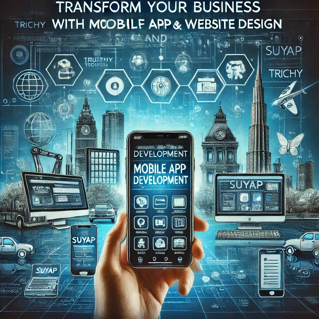 Transform Your Business with Mobile App Development and Website Design: Suyap Tech Solutions, Trichy